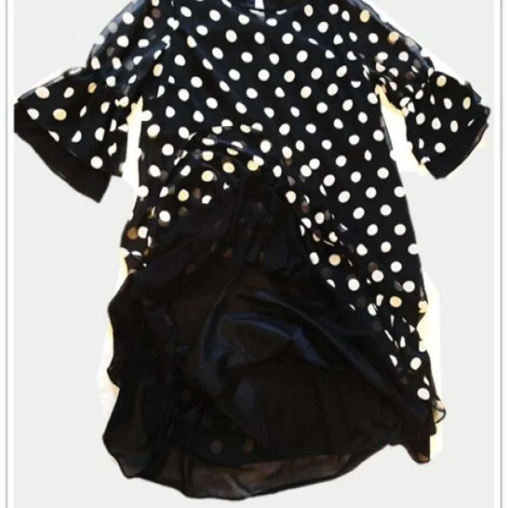 POLKA DOT DRESS - Picture 1 of 2